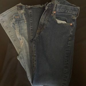 Jean bundle 2- gap straight leg size 29